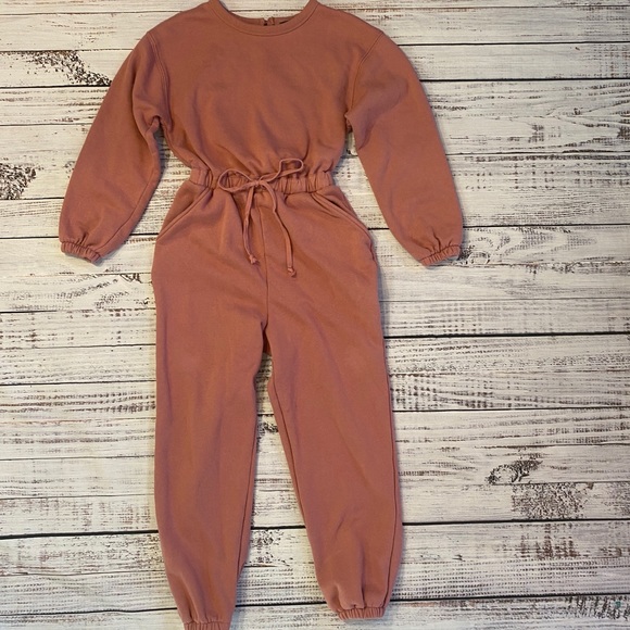 Dusty rose jumpsuit - Picture 2 of 10